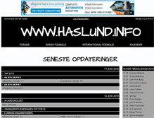 Tablet Screenshot of haslund.info
